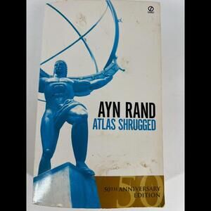Atlas Shrugged Papaerback Novel Book Ayn Rand 50th Anniversary Edition